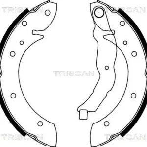 Ausverkauf TRISCAN Bremsbackensatz 8100 11544