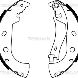 Aktuell TRISCAN Bremsbackensatz 8100 15626