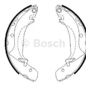 Abverkauf BOSCH Bremsbackensatz 0 986 487 642