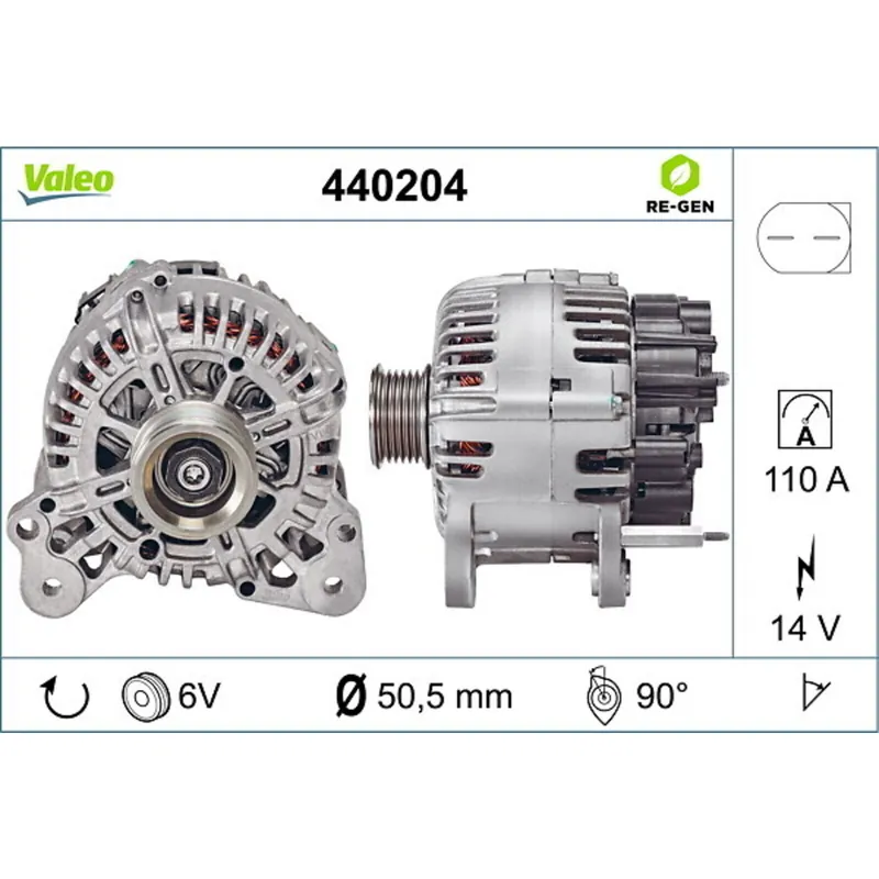 VALEO Generator VALEO RE-GEN - AT 440204 Gratis Versand