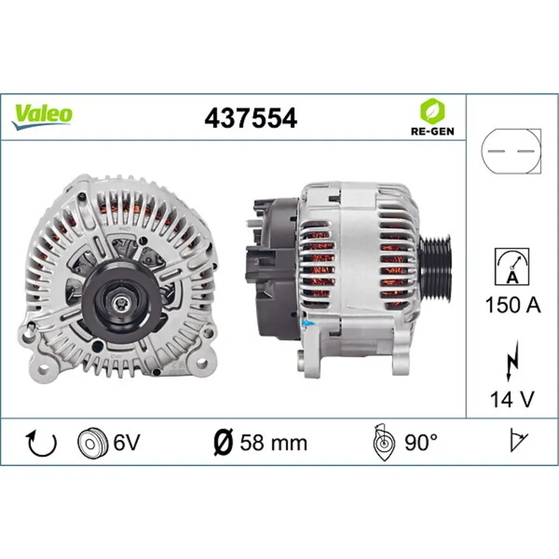 VALEO Generator VALEO RE-GEN - AT 437554 Neue Ware
