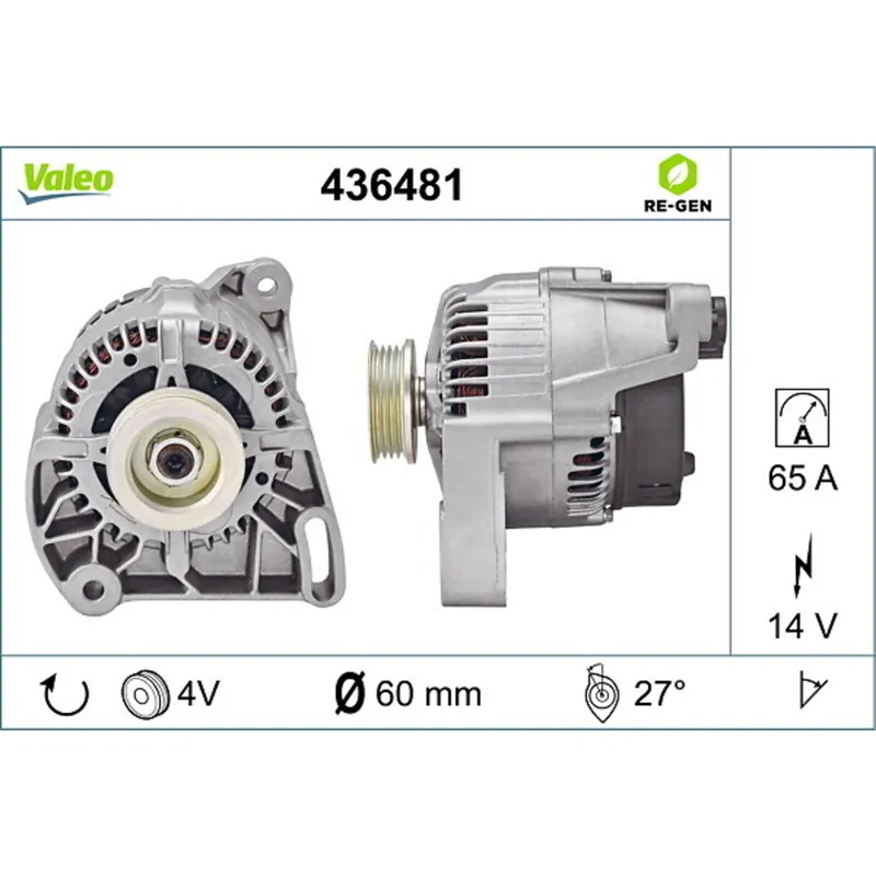 VALEO Generator VALEO RE-GEN AT 436481 Jetzt Bestellen
