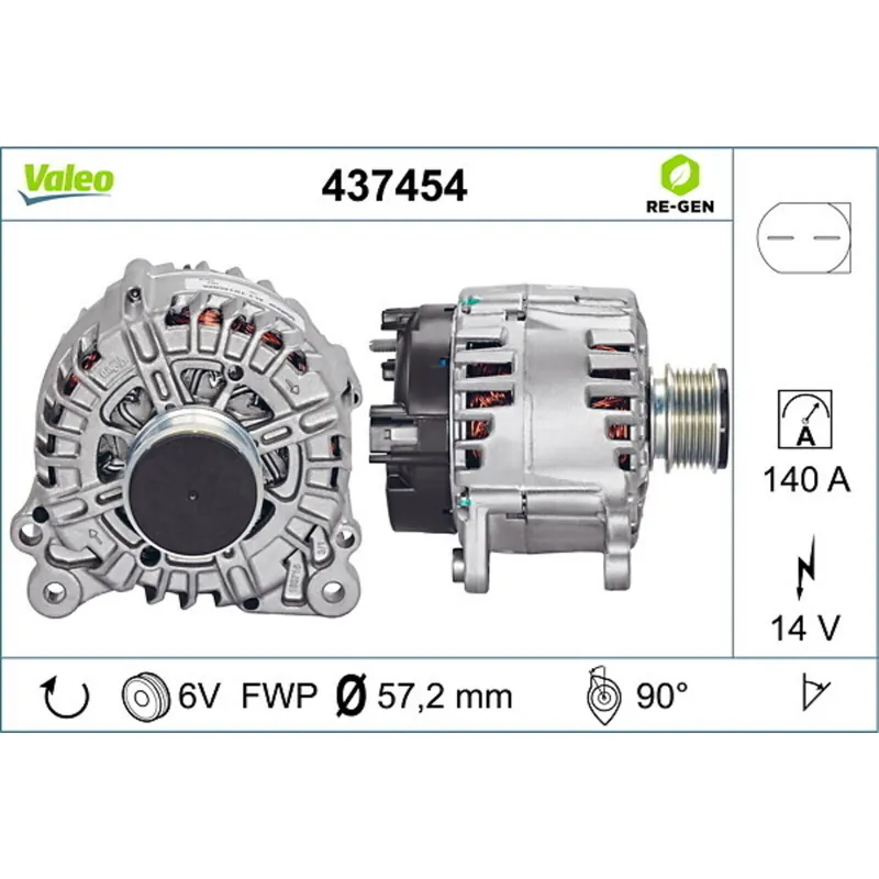 VALEO Generator VALEO RE-GEN - AT 437454 Nur Heute