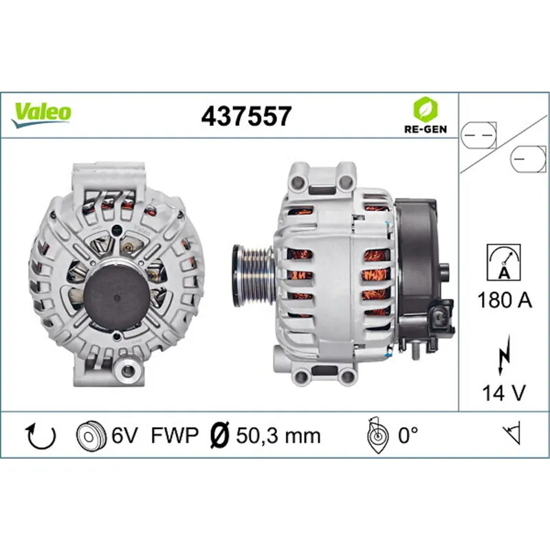 VALEO Generator VALEO RE-GEN - AT 437557 Preisknaller