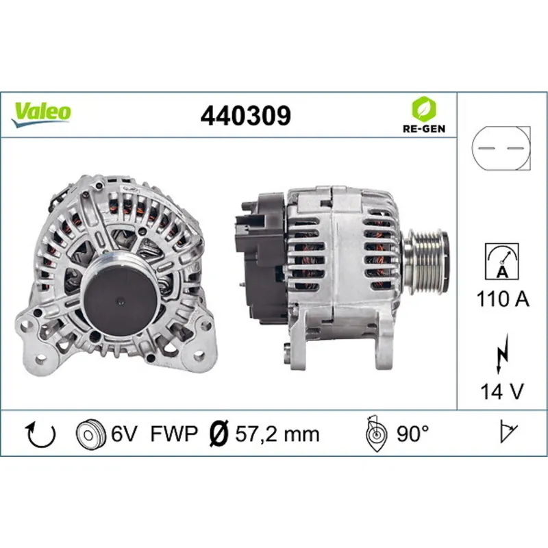 VALEO Generator VALEO RE-GEN - AT 440309 Schnäppchen
