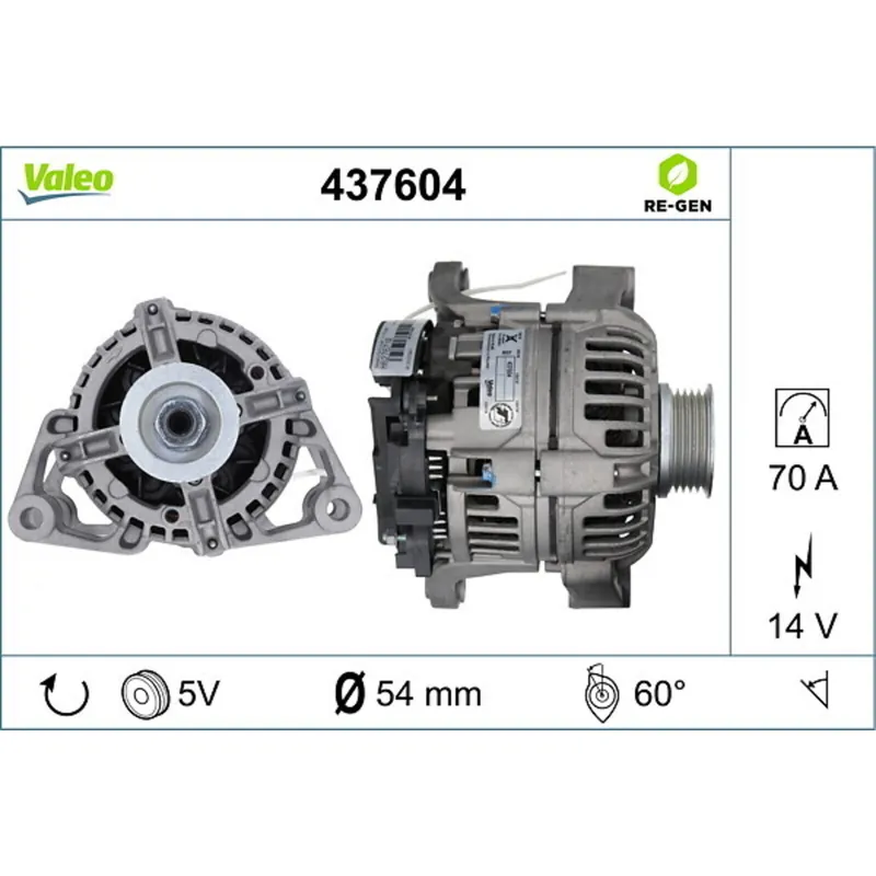 VALEO Generator VALEO RE-GEN - AT 437604 Bestseller