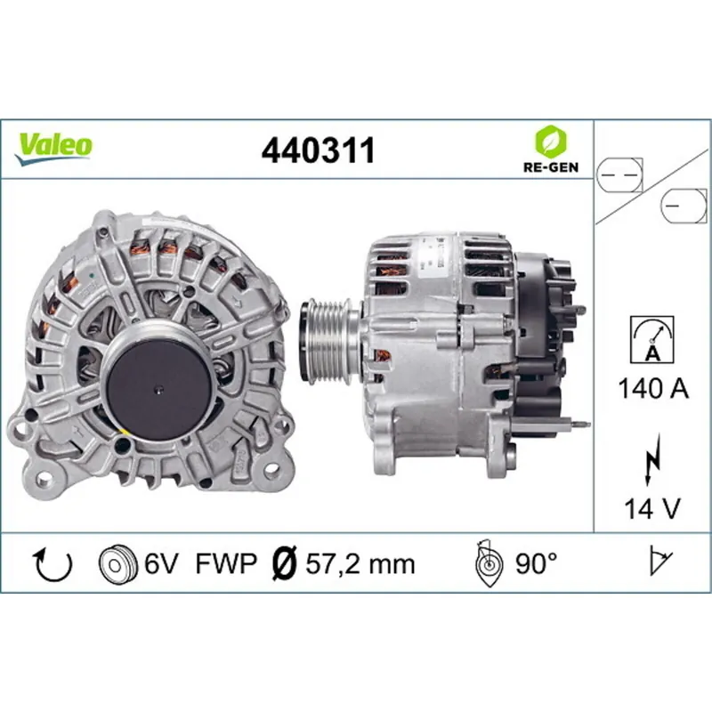 VALEO Generator VALEO RE-GEN - AT 440311 Super-Preis