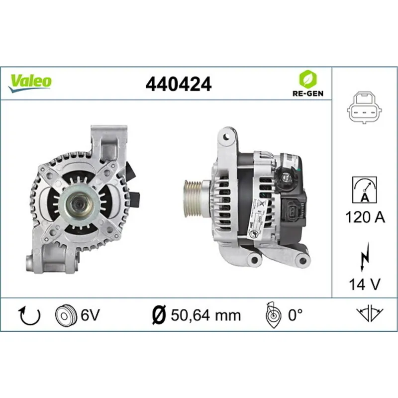 VALEO Generator VALEO RE-GEN - AT 440424 Garantierte Lieferung