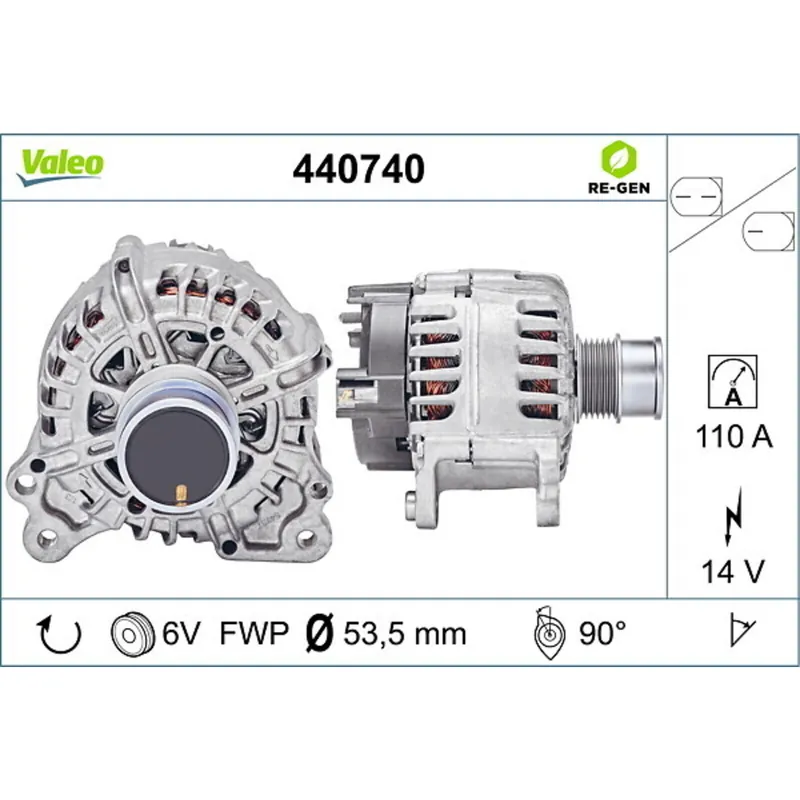 VALEO Generator VALEO RE-GEN AT 440740 Angebot