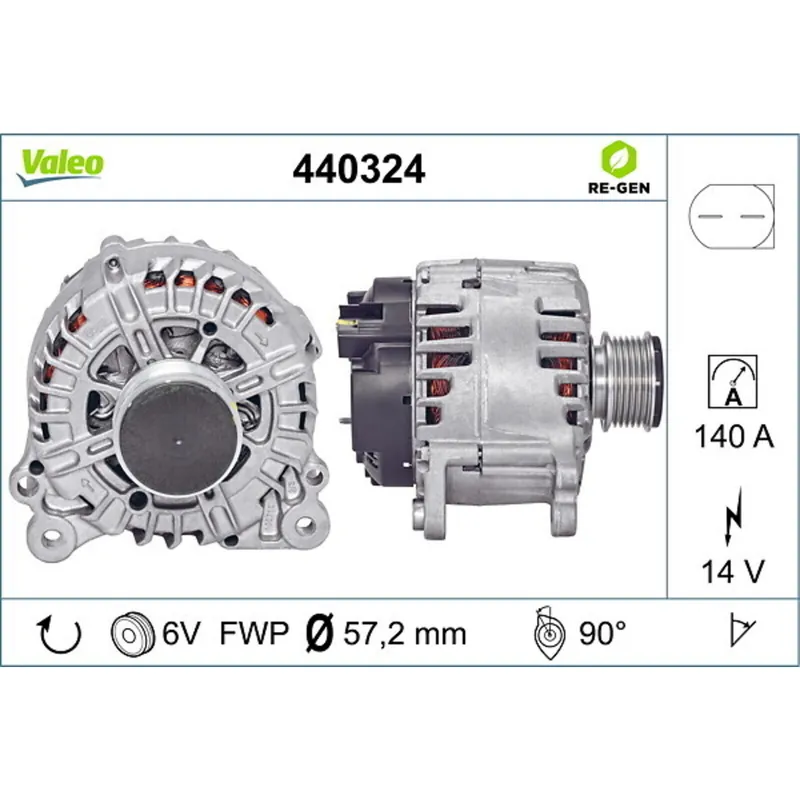 VALEO Generator VALEO RE-GEN AT 440324 Schnäppchen