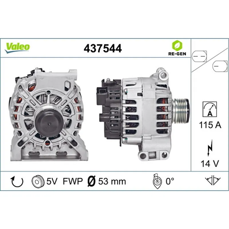 VALEO Generator VALEO RE-GEN - AT 437544 Abverkauf