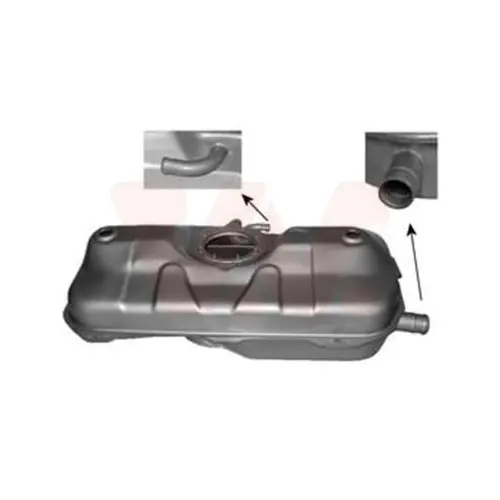 Geprüft VAN WEZEL Kraftstofftank 1601081